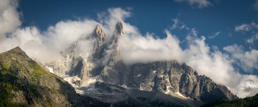 Aiguille Verte & Grand Dru