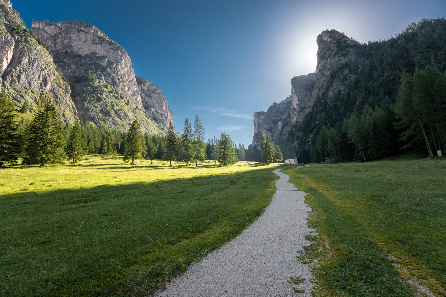 Path through Langental valley