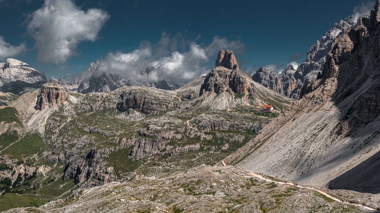 Schwabenalpenkopf and Dreizinnenhütte