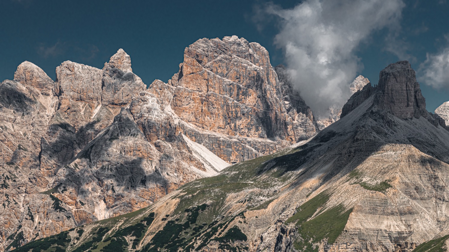 Schwabenalpenkopf and Dreizinnenhütte