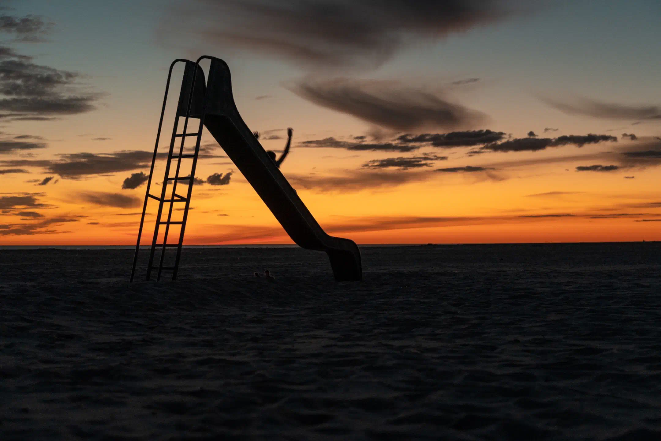 After sunset slide