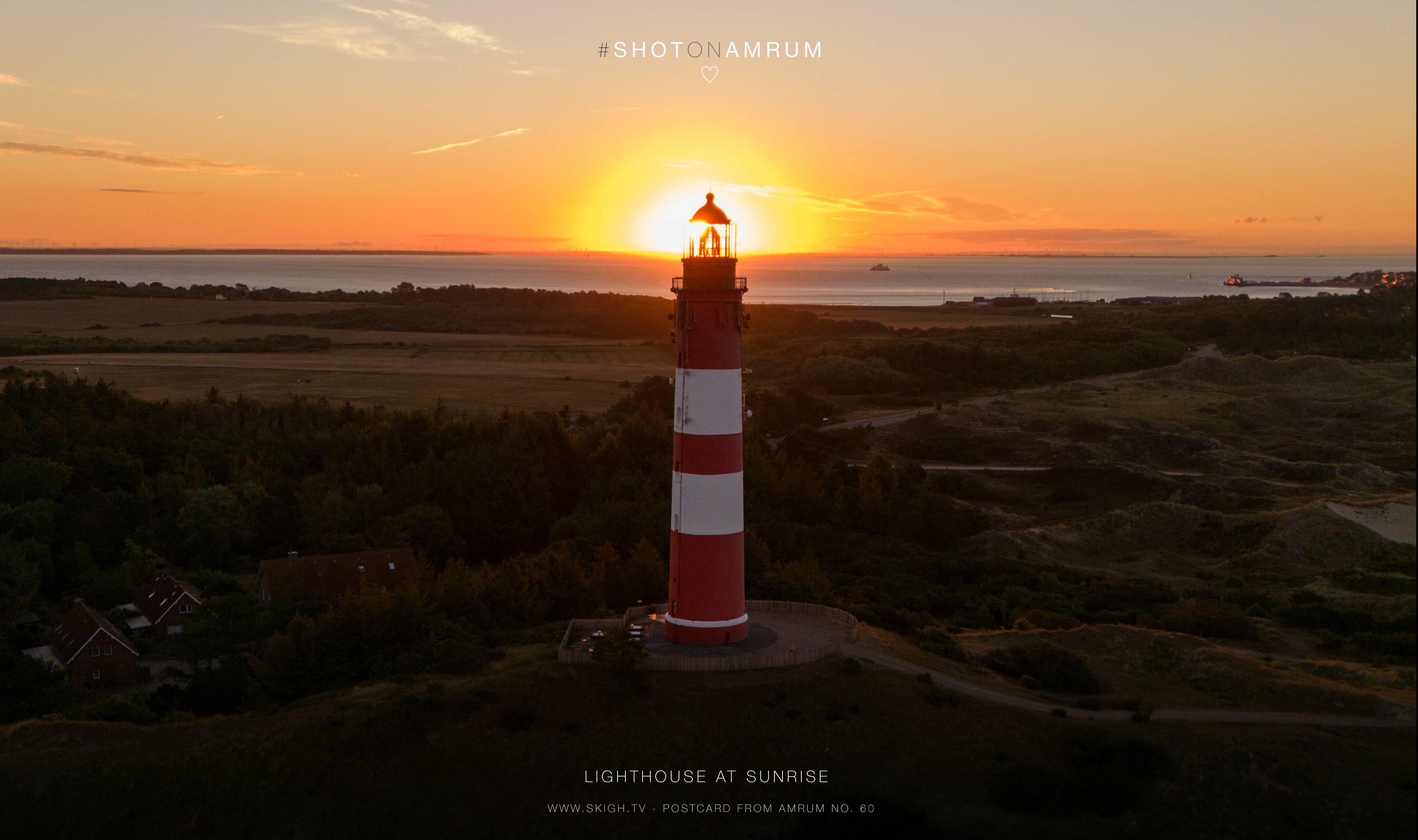Lighthouse at sunrise