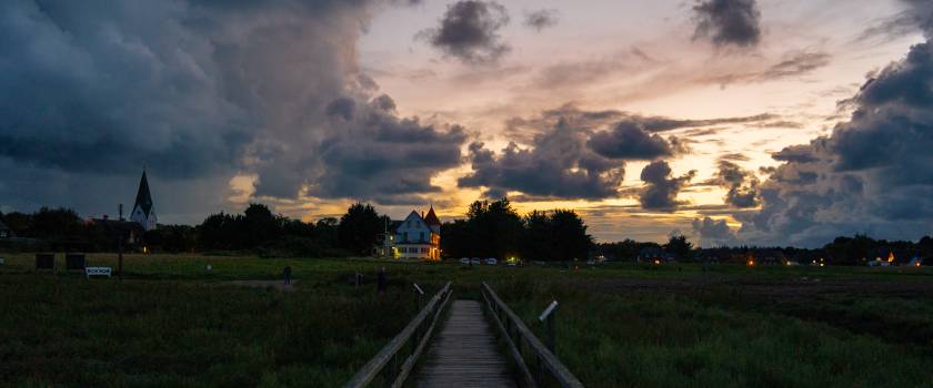 Wooden Walkway to Nebel