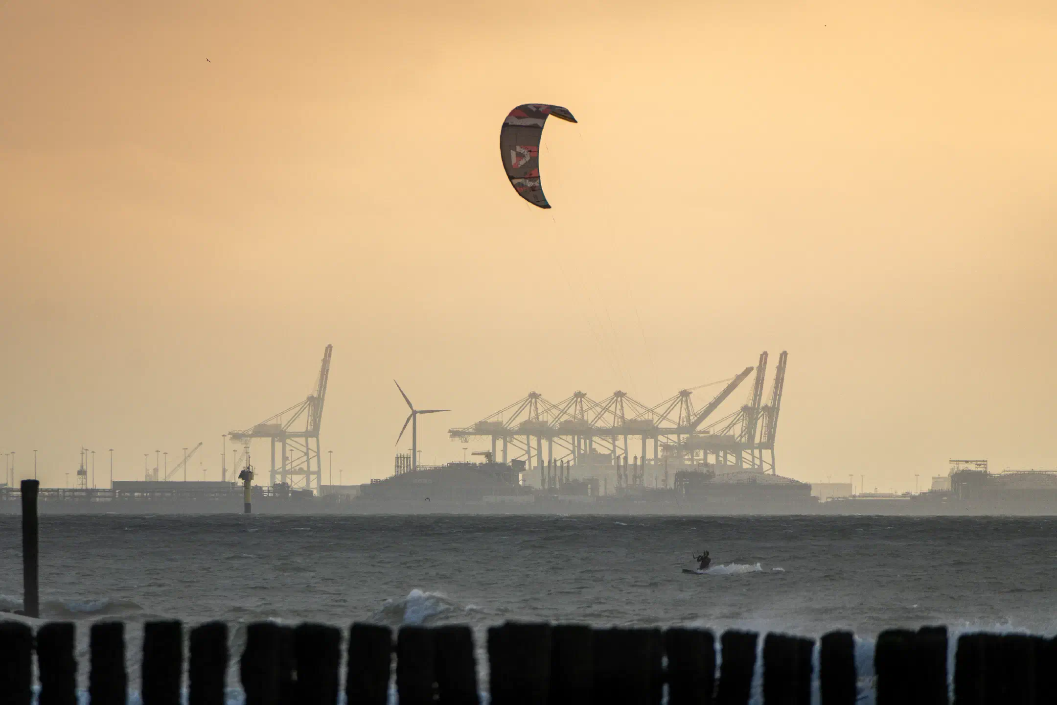 Surfer at Cadzand
