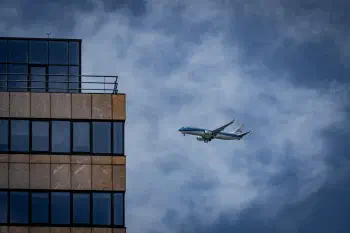 Approching Schiphol