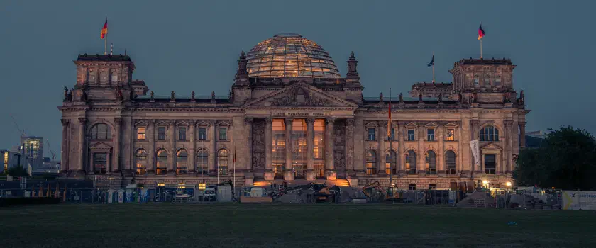 Construction Zone @ "Dem Deutschen Volke"