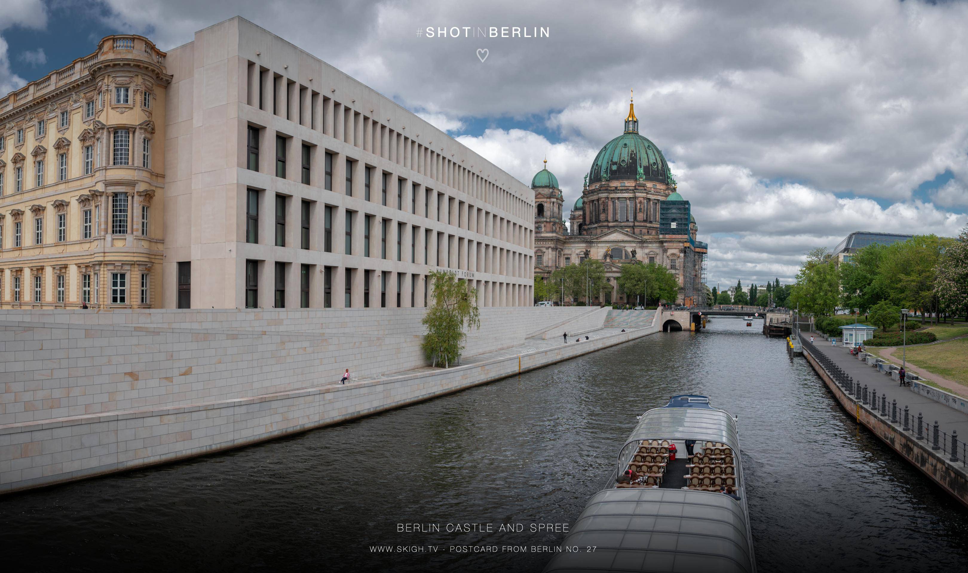 Berlin Castle and Spree | 1/800s * f4 * ISO 100 * 24mm - FE 24mm F1.4 GM - Sony α7 IV Berlin Castle and Spree