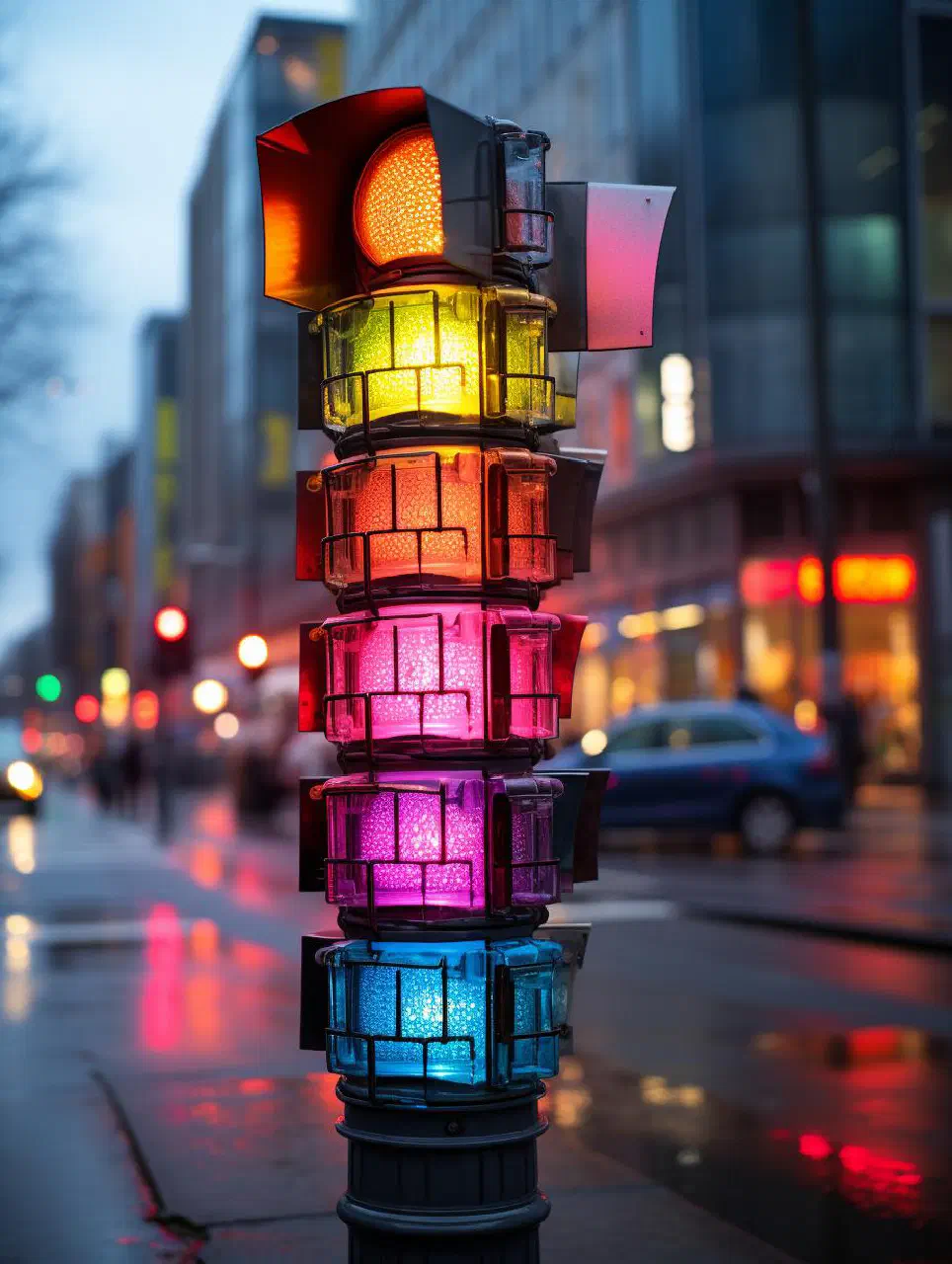 Green light at Brandenbuger Tor