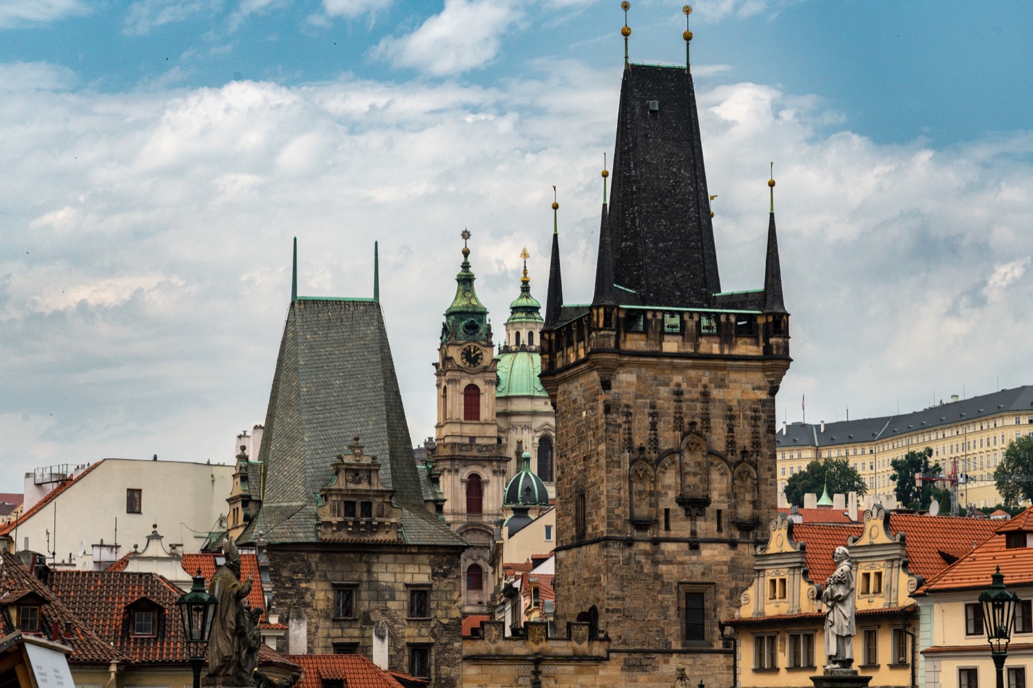 Old Town Bridge Tower in Prague | 1/1000s * f4 * ISO 1000 * 76mm - FE 24-105mm F4 G OSS - Sony α7R III Old Town Bridge Tower in Prague