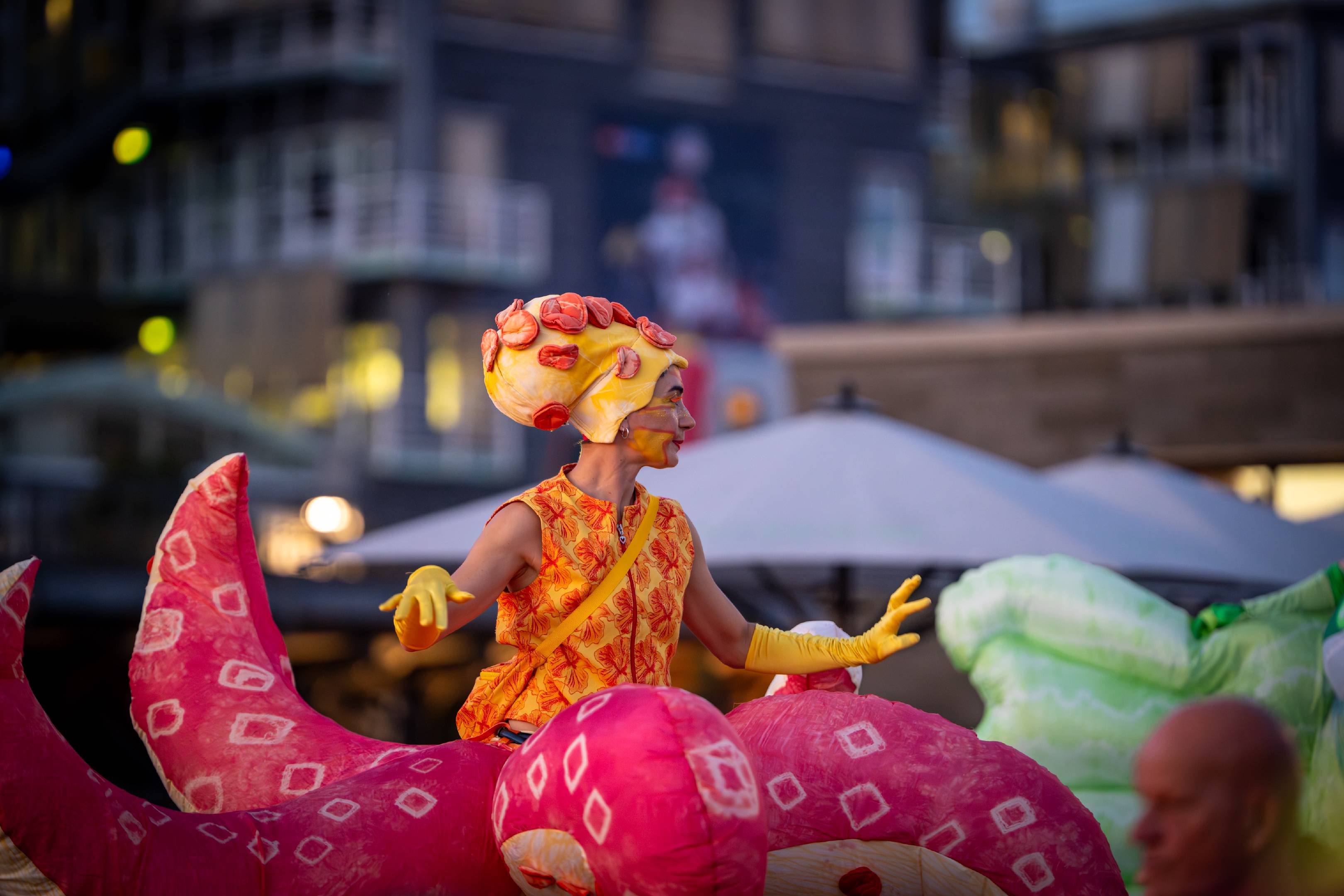 Street Performance during Blue Port Hamburg