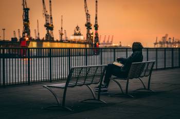 Edge of the day at water’s edge