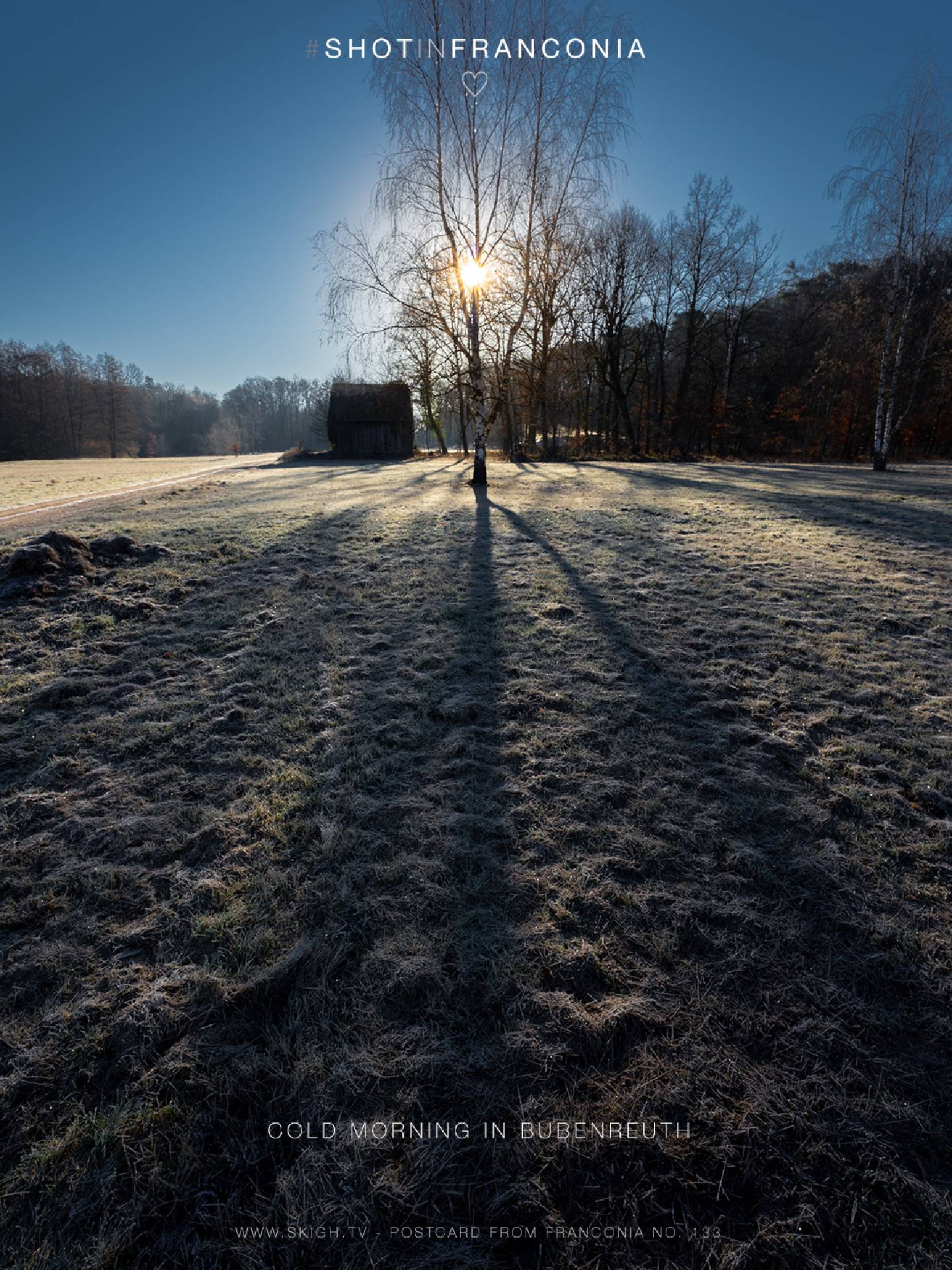 Cold morning in Bubenreuth