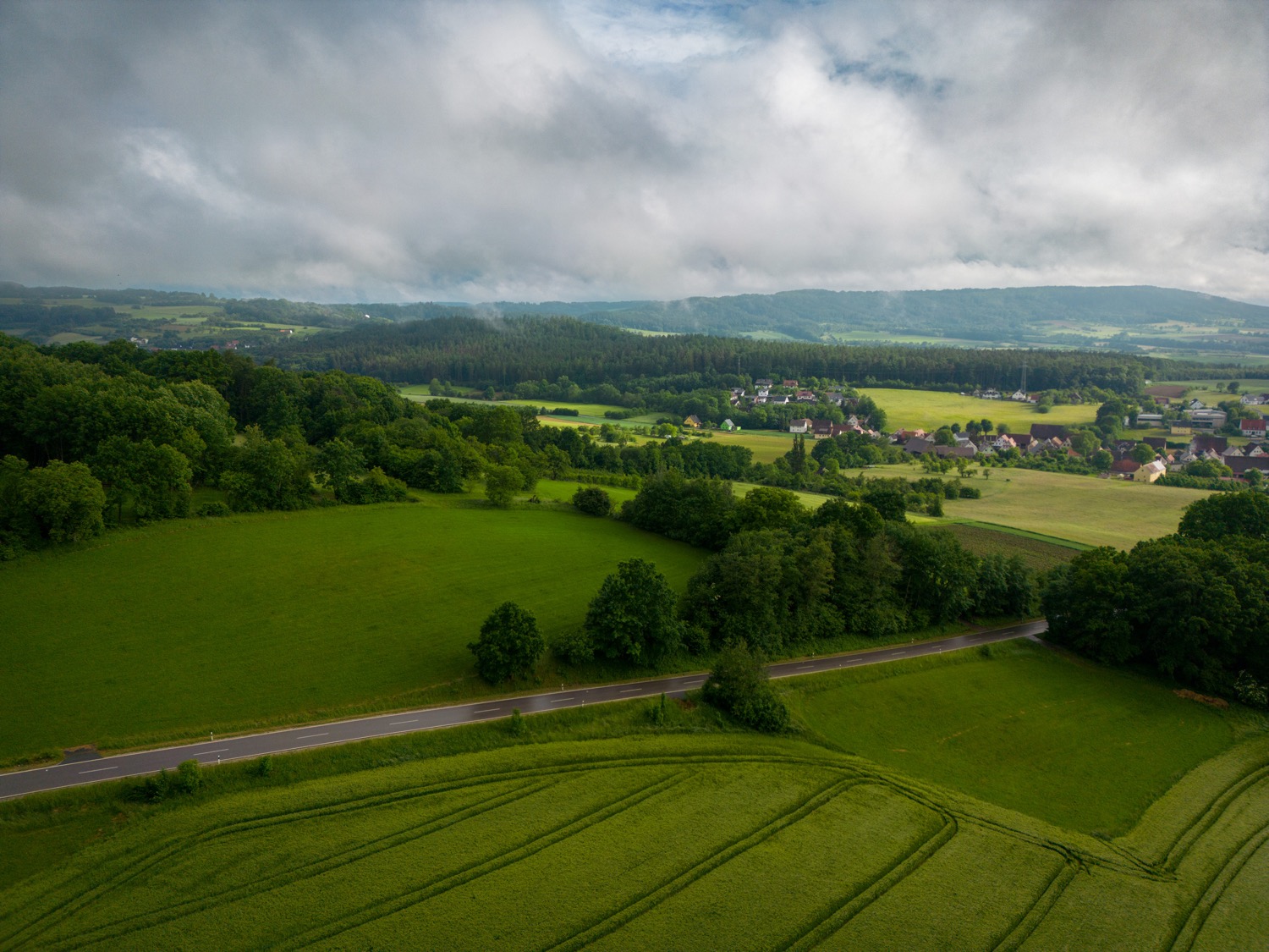 Mittelehrenbach after the rain shower