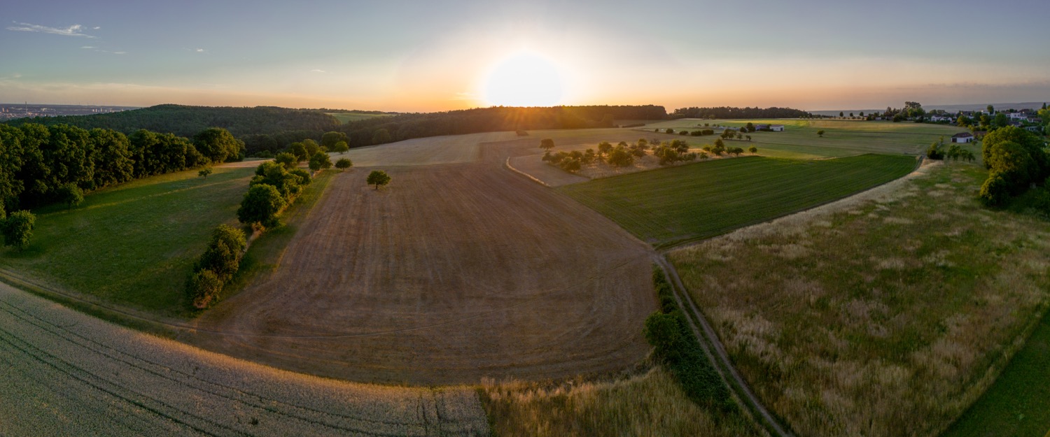 Before sunset over Marloffstein