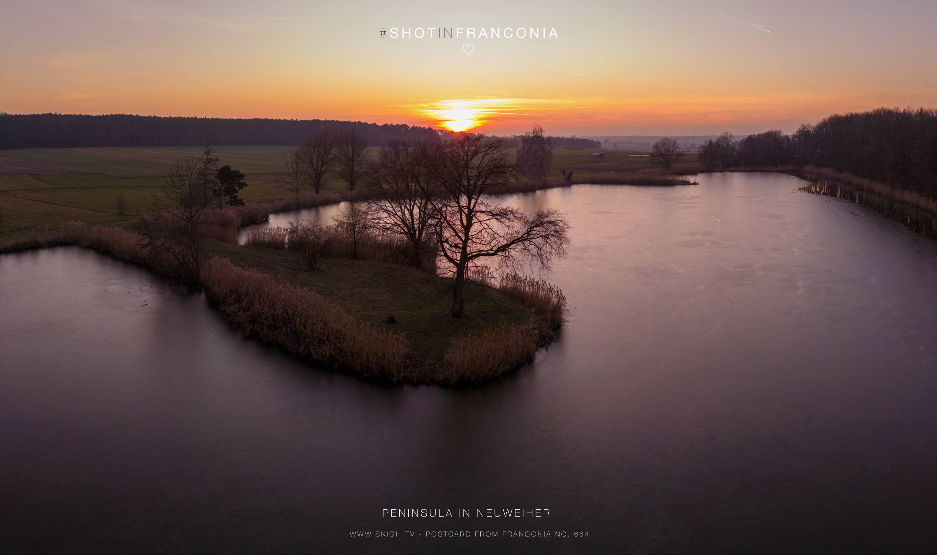 Peninsula in Neuweiher