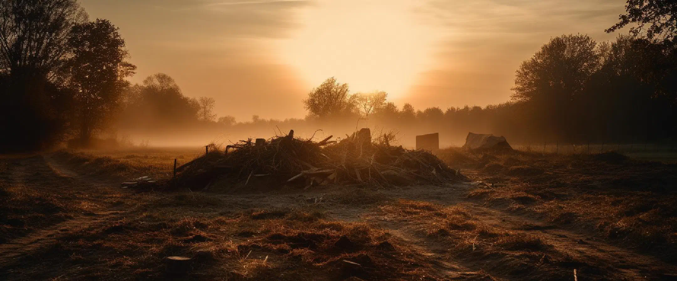 Plowed field