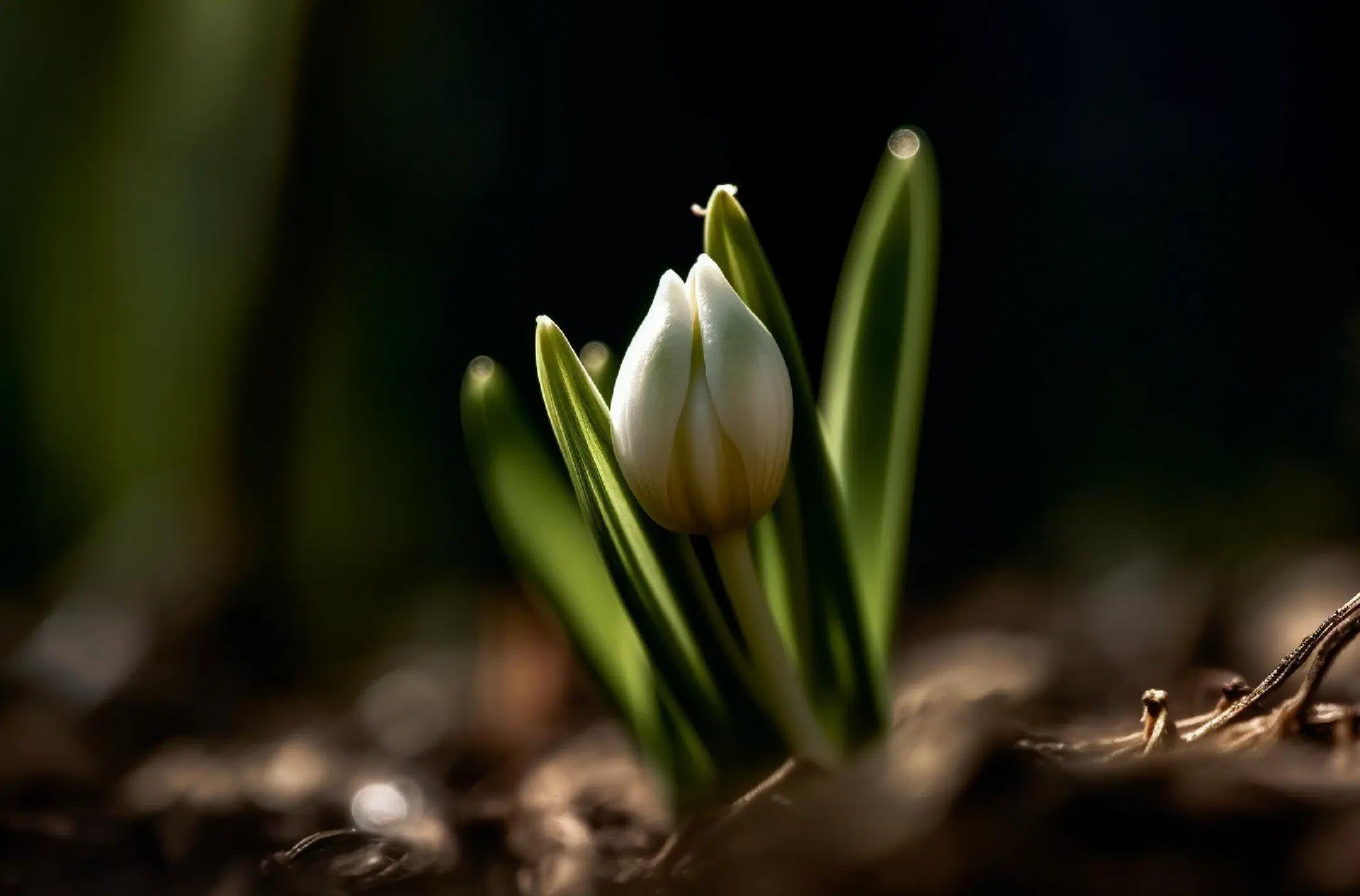 Spring snowflake
